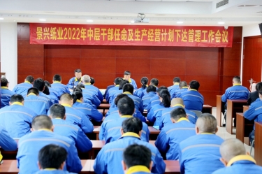 雅博app官方入口召开2022年中层干部任命及生产经营计划下达管理工作会议