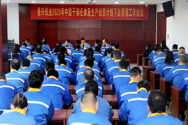 苦练内功 归零出发 | 雅博app官方入口召开2025年中层干部任命及生产经营计划下达管理工作会议