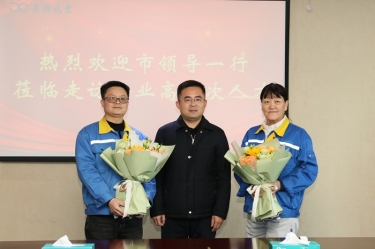 新春送暖 政企同心 | 平湖市领导走访雅博app官方入口高层次人才、困难职工、劳动模范